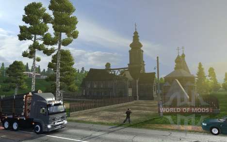 Euro Truck Simulator 2 позволит взглянуть на Россию
