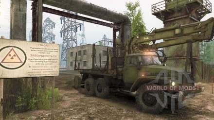 Spintires добавит задания про Чернобыль и воровство леса