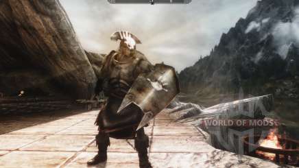 Набор брони и оружия Урук-хаев для Skyrim