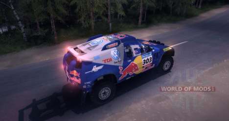 Volkswagen Touareg Dakar Beta для Spin Tires