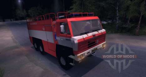 Tatra 815 Пожарная для Spin Tires