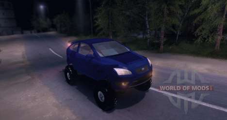 Ford Focus 2 OffRoad для Spin Tires