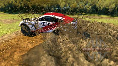 Mitsubishi Lancer Dakar для Spin Tires