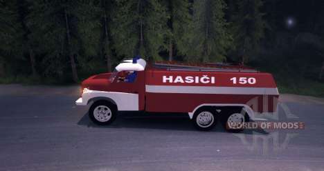 Tatra 148 Firetruck для Spin Tires