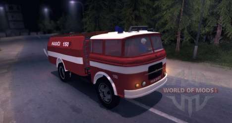 LIAZ (Skoda) 706 RT - old firetruck для Spin Tires