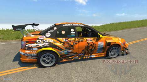 Subaru Impreza WRX для BeamNG Drive
