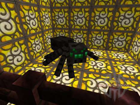 Ore Spiders Mod для Minecraft