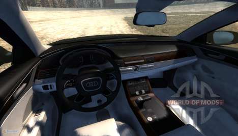 Audi A8L для BeamNG Drive