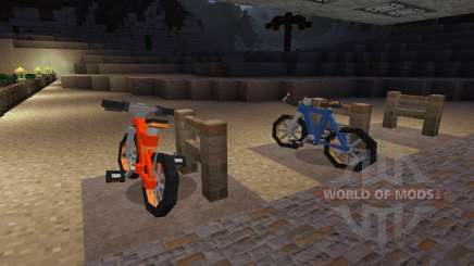 PokeCycle Mod - велосипеды для Minecraft