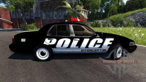 Ford Crown Victoria Police Interceptor для BeamNG Drive