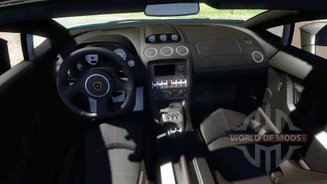 Lamborghini Gallardo LP570-4 Spyder Performante для BeamNG Drive