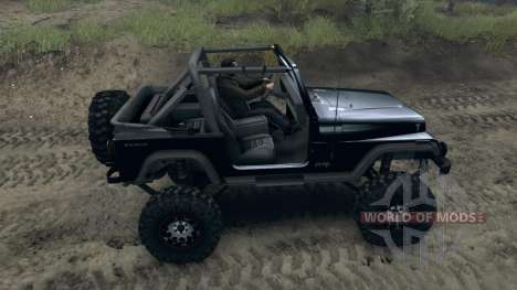 Jeep Wrangler YJ Sahara для Spin Tires