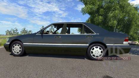 Mercedes-Benz S600 для BeamNG Drive
