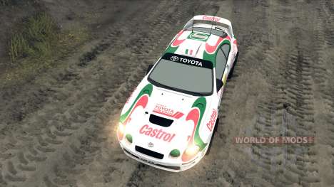 Toyota Celica GT Four ST205 Rally для Spin Tires