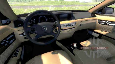 Mercedes-Benz S65 AMG 2012 для BeamNG Drive