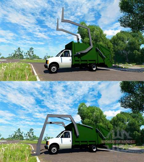 Gavril H-Series Garbage Truck для BeamNG Drive