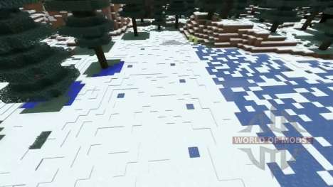 Глубокий снег для Minecraft