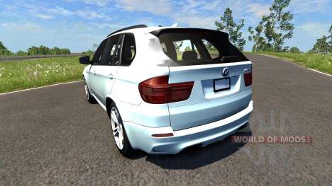 BMW X5M White для BeamNG Drive