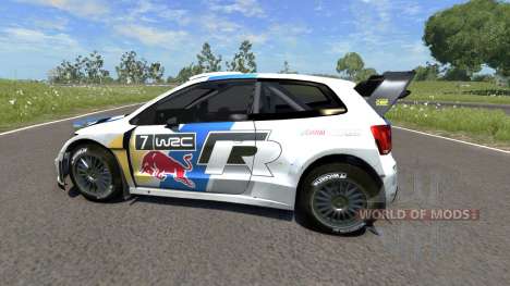 Volkswagen Polo R WRC для BeamNG Drive