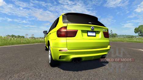 BMW X5M Yellow для BeamNG Drive