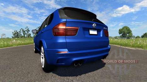 BMW X5M Blue для BeamNG Drive