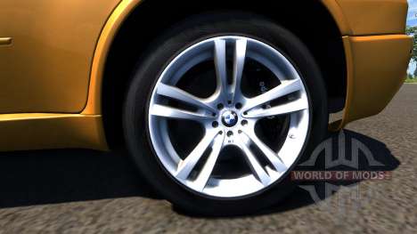 BMW X5M Orange для BeamNG Drive