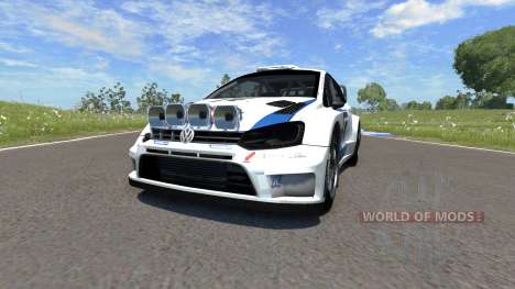 Volkswagen Polo R WRC для BeamNG Drive