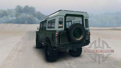 Land Rover Defender Green для Spin Tires