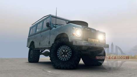 Land Rover Defender Blue для Spin Tires