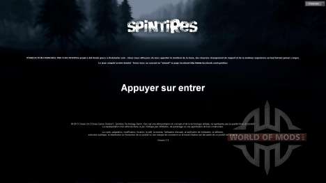 Французский перевод для Spin Tires