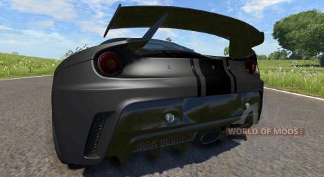 Lotus Evora GTE 2011 [Black] для BeamNG Drive