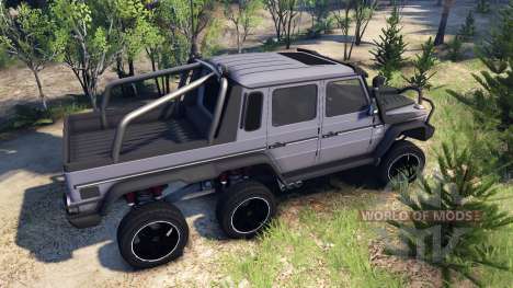 Mercedes-Benz G65 AMG 6x6 Ultimate для Spin Tires