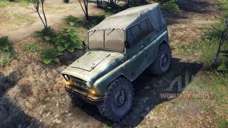 УАЗ-469 Monster Truck для Spin Tires