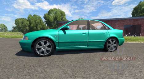 Audi S4 2000 [Pantone Green C] для BeamNG Drive