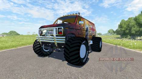 Ford E-250 Monster для BeamNG Drive