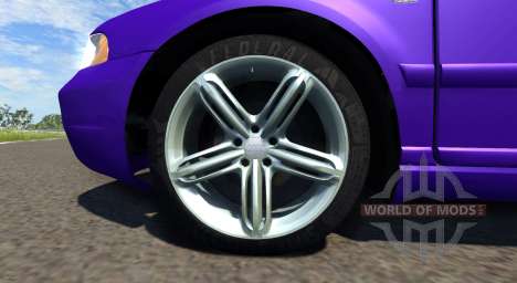Audi S4 2000 [Pantone Violet C] для BeamNG Drive