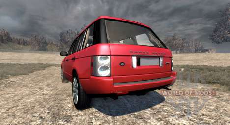 Range Rover Supercharged 2008 [Red] для BeamNG Drive