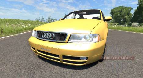 Audi S4 2000 [Pantone 804 C] для BeamNG Drive