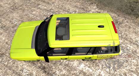 Range Rover Supercharged 2008 [Yellow] для BeamNG Drive