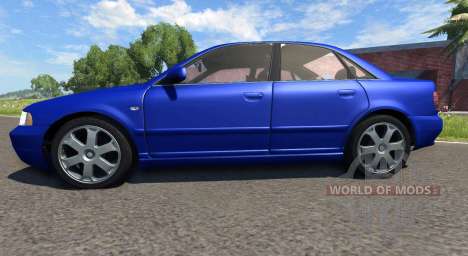 Audi S4 2000 [Pantone Reflex Blue C] для BeamNG Drive