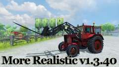 More Realistic v1.3.40 для Farming Simulator 2013