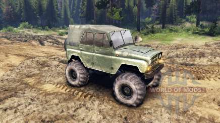 УАЗ-469 Monster Truck v3 для Spin Tires