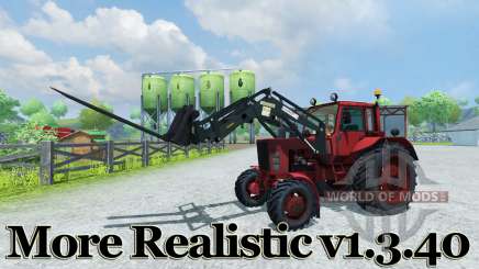 More Realistic v1.3.40 для Farming Simulator 2013