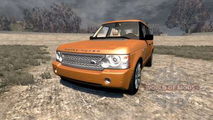 Range Rover Supercharged 2008 [Orange] для BeamNG Drive
