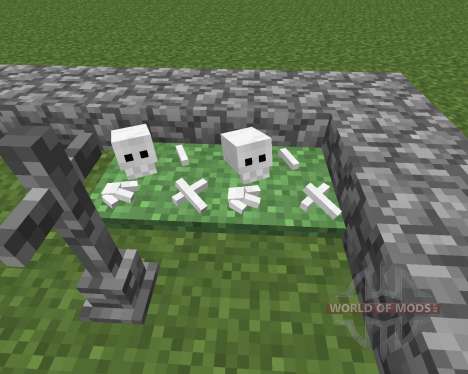 Gravestone Mod для Minecraft