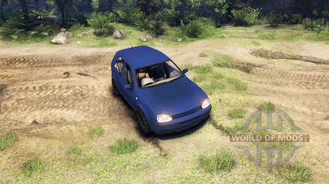 Volkswagen Golf IV для Spin Tires