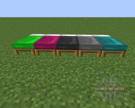 Dyeable Beds для Minecraft