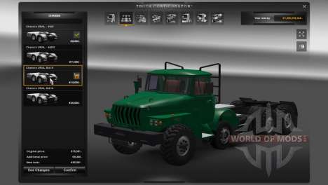 Урал 43202 для Euro Truck Simulator 2