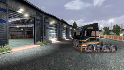 Ранее открытие гаражной двери для Euro Truck Simulator 2
