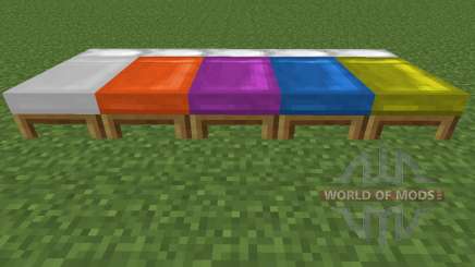 Dyeable Beds для Minecraft